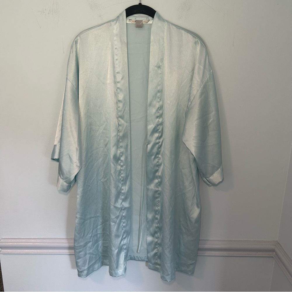 Victoria’s Secret Light Blue Robe Size Small/Medium
